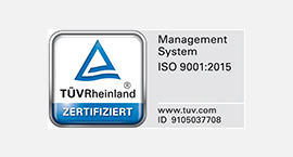 Zertifizeirung DIN ISO 9001
