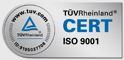 Zertifizierung nach DIN ISO 9001